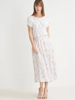 Best Jupe élastiquée évasée Femme Jupe