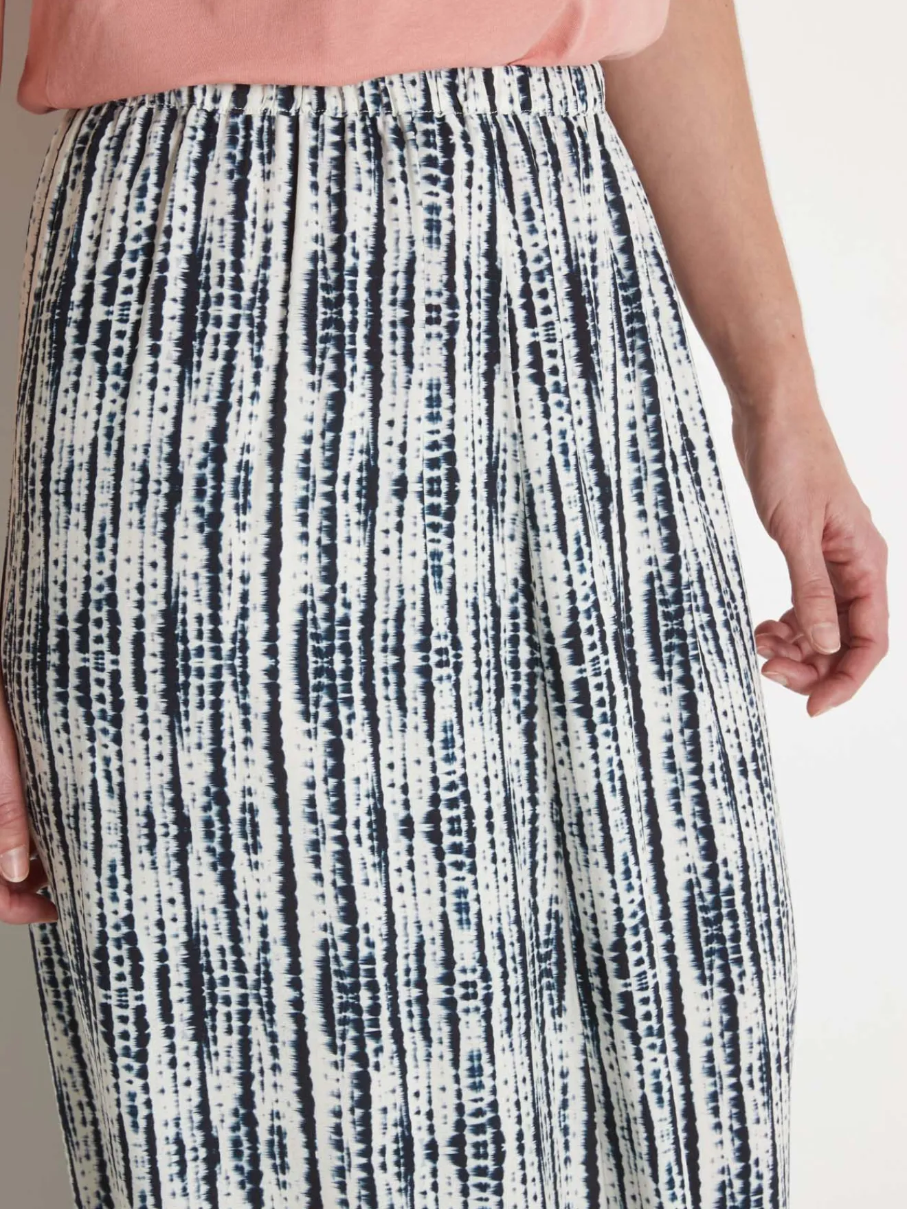 Outlet Jupe longue élastiquée "tie and dye" Femme Jupe