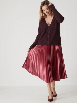 Outlet Jupe longue plissée Femme Jupe