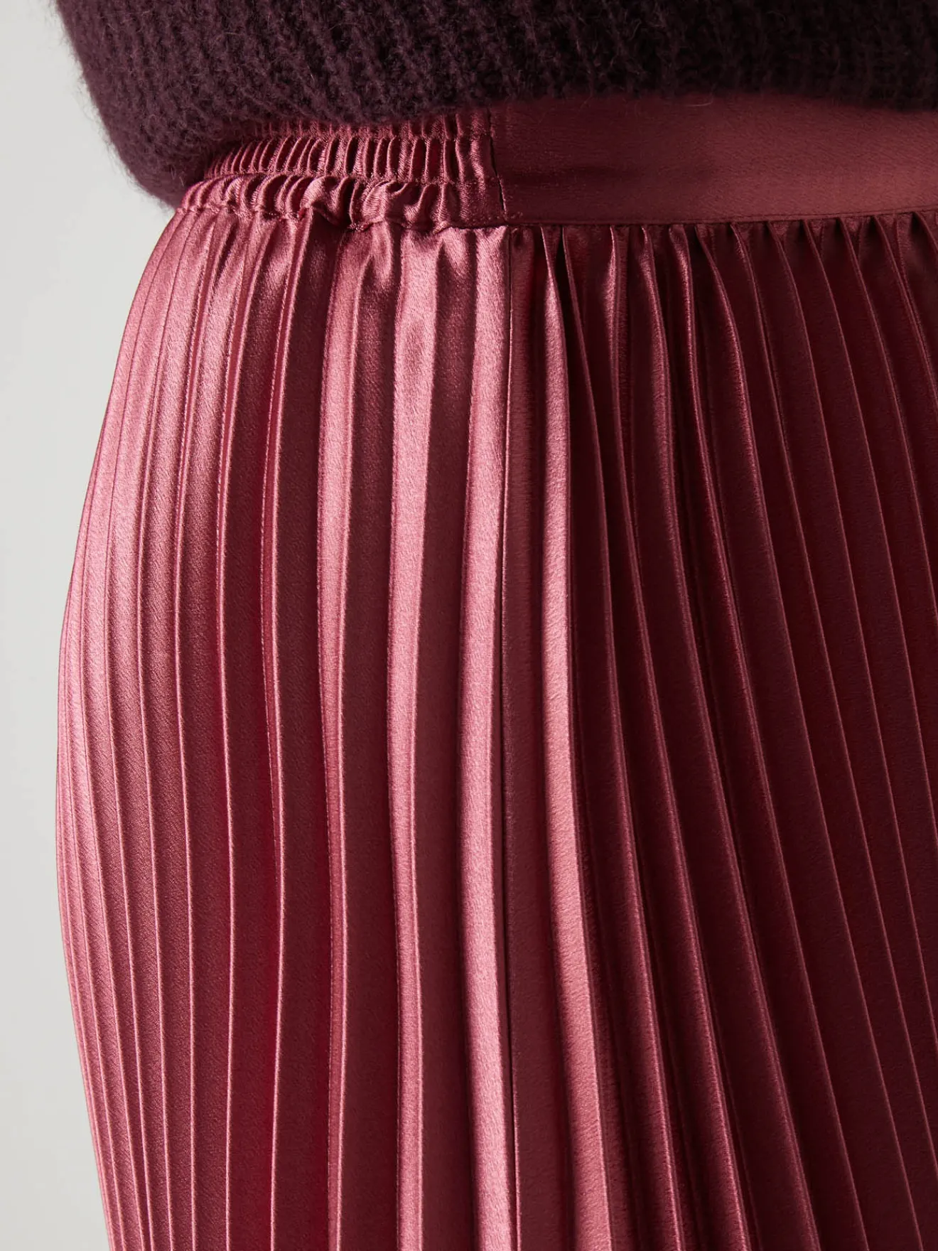 Outlet Jupe longue plissée Femme Jupe