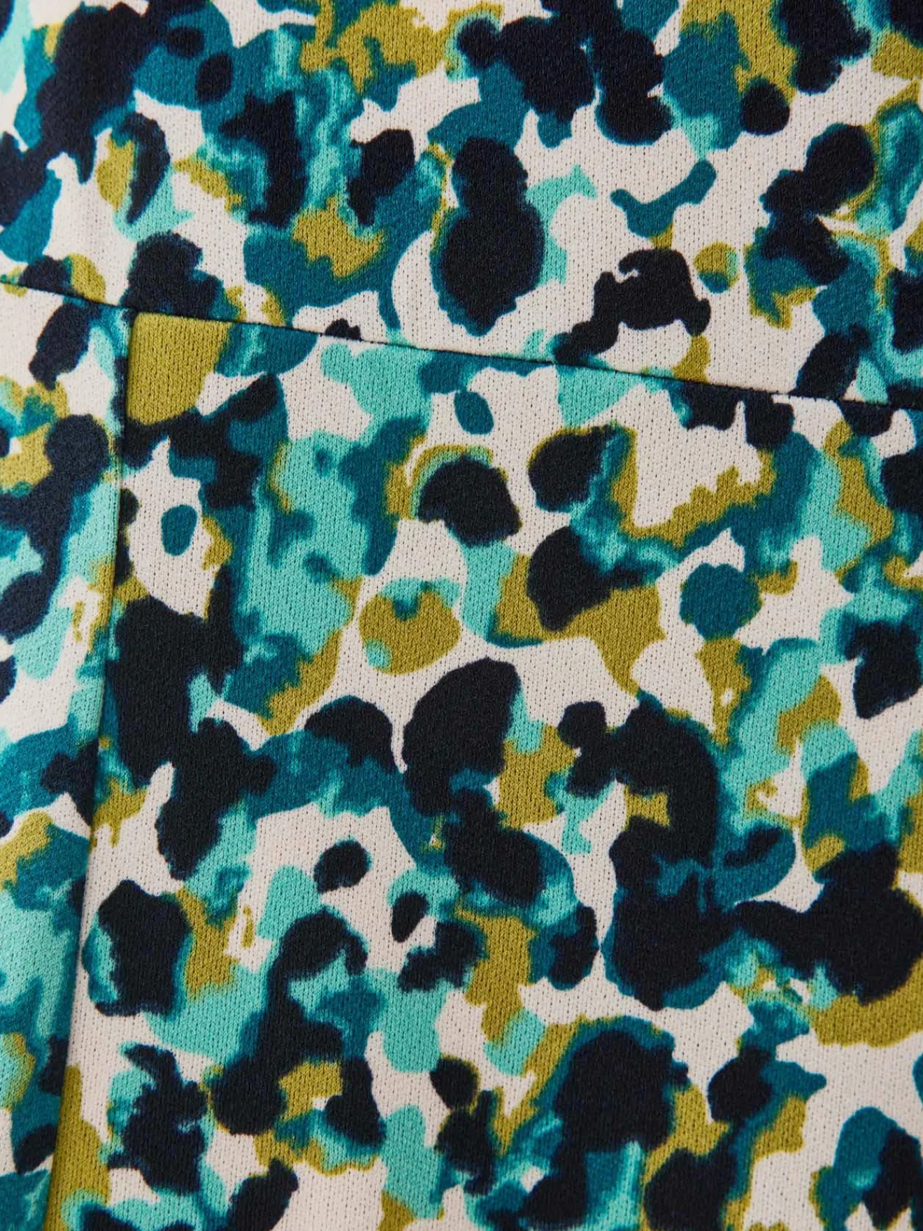 Outlet Jupe évasée en maille crêpe Femme Jupe