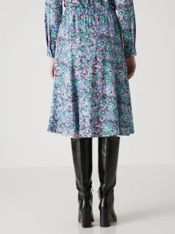 Clearance Jupe évasée en maille douce Femme Jupe