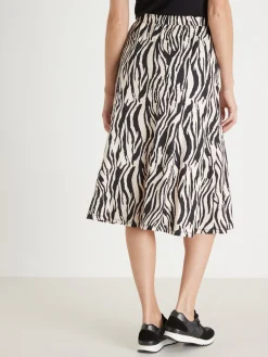 Sale Jupe évasée en maille douce Femme Jupe