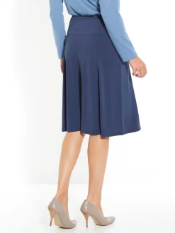 Clearance Jupe évasée entièrement élastiquée Femme Jupe