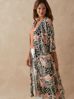 Outlet Kimono long Femme Tunique|Chemisier, Blouse
