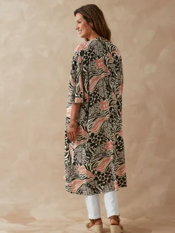 Outlet Kimono long Femme Tunique|Chemisier, Blouse