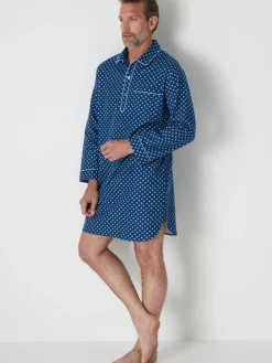 Online Liquette en flanelle pur coton Homme Pyjama