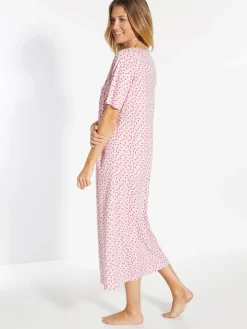 Clearance Lot 2 chemises de nuit manches courtes Chemise De Nuit