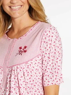 Clearance Lot 2 chemises de nuit manches courtes Chemise De Nuit