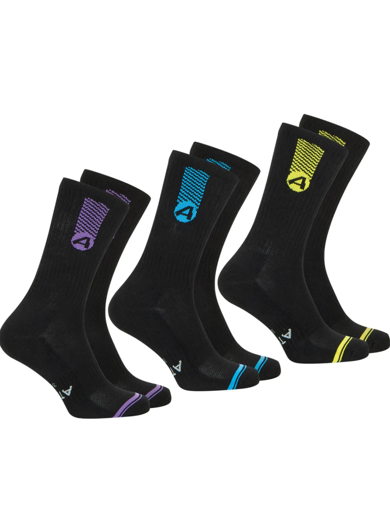 Clearance Lot 3 paires de chaussettesTraining Dry Homme Chaussettes