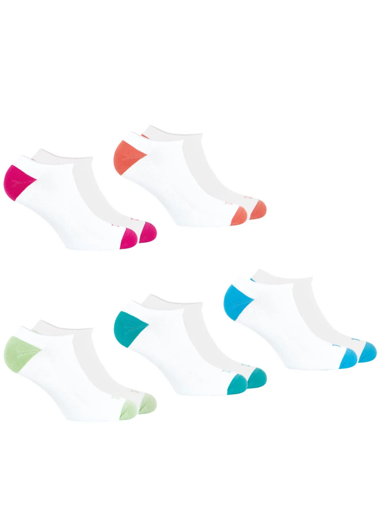 Online Lot 5 paires socquettes Essentiel Chaussettes|Bas, Mi Bas, Collants