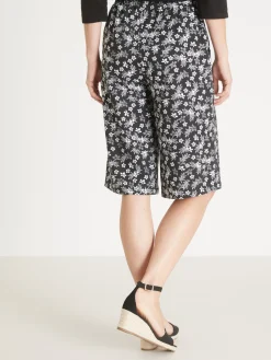 Sale Lot de 2 bermudas en maille jersey Femme Pantalon