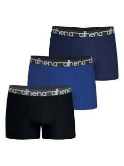 Sale Lot de 3 boxers ceinture large Homme Boxer, Caleçon