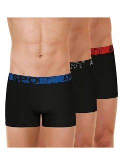 New Lot de 3 boxers Eco Sport Homme Boxer, Caleçon