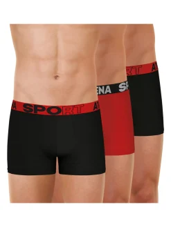 Hot Lot de 3 boxers Eco Sport Homme Boxer, Caleçon