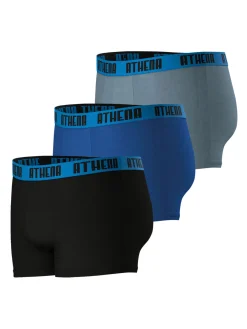 Discount Lot de 3 boxers homme Basic Color Homme Boxer, Caleçon