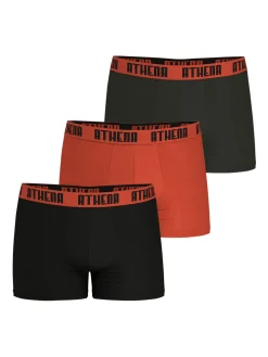 Discount Lot de 3 boxers homme Basic Color Homme Boxer, Caleçon