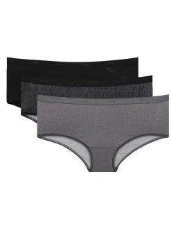 Hot Lot de 3 boxers Les Pockets Culotte, Slip, Shorty