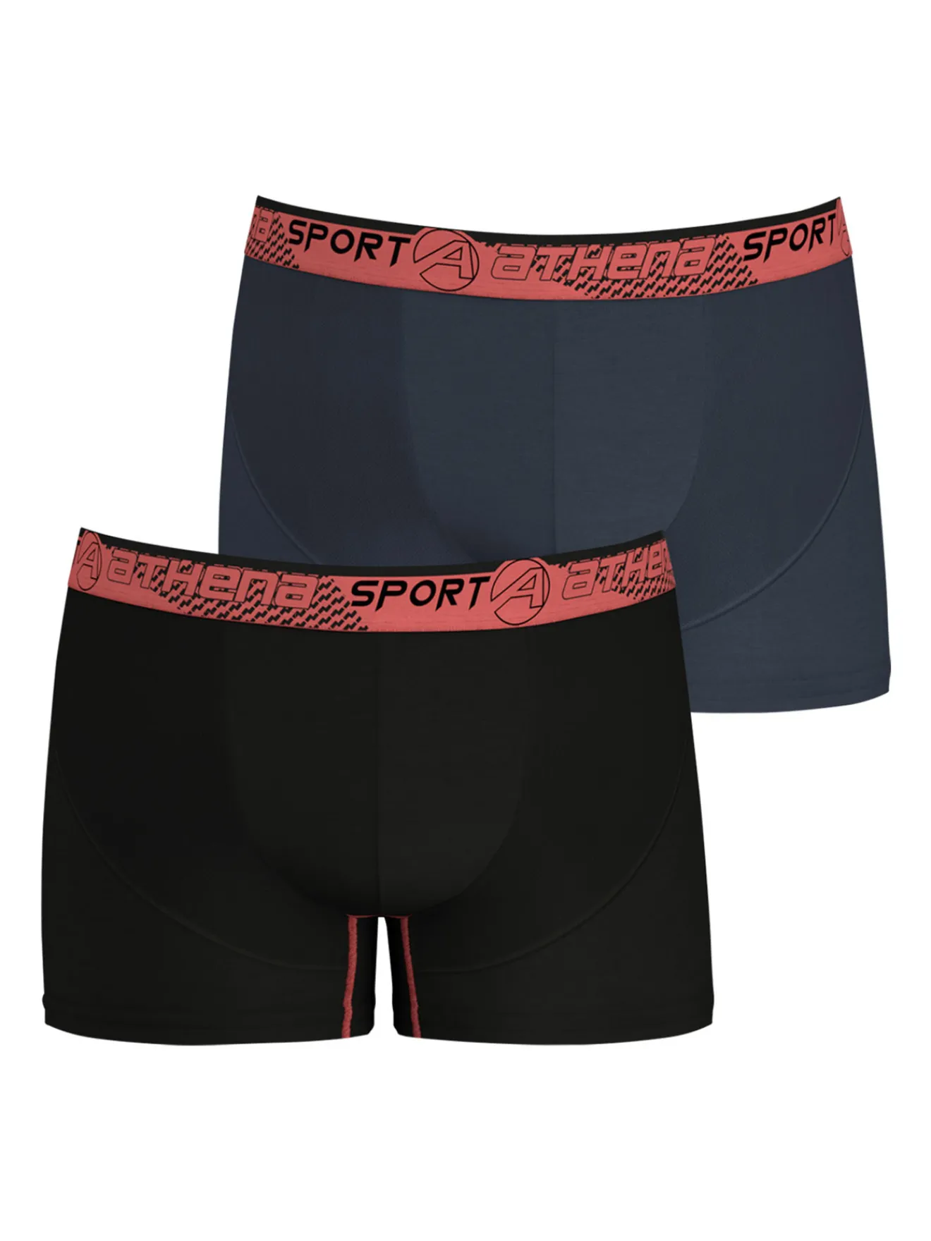 Discount Lot de 2 boxers Running Homme Boxer, Caleçon