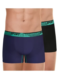 New Lot de 2 boxers Running Homme Boxer, Caleçon