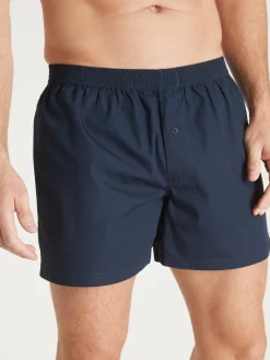 Outlet Lot de 3 caleçons en tissu pur coton Homme Boxer, Caleçon