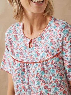 Lot de 2 chemises de nuit longues Chemise De Nuit