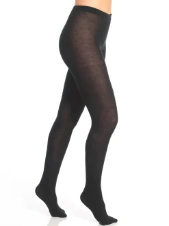 Clearance Lot de 2 collants opaques doux et chauds Bas, Mi Bas, Collants