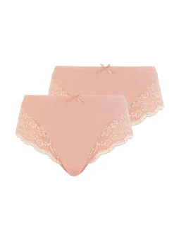 Sale Lot de 2 culottes Duo Douceur Coton Culotte, Slip, Shorty