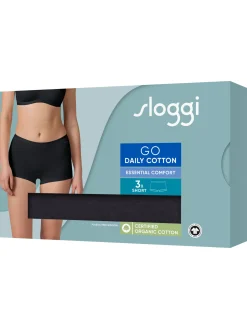 Discount Lot de 3 culottes GO Daily Cotton Culotte, Slip, Shorty