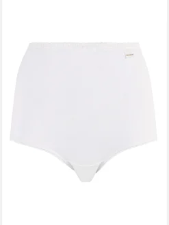 Best Lot de 2 culottes hautes Classique Coton Culotte, Slip, Shorty