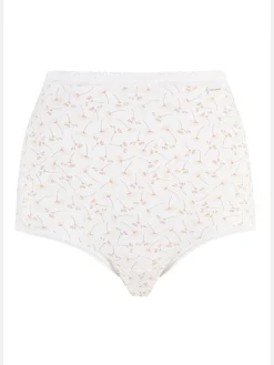 Best Lot de 2 culottes hautes Classique Coton Culotte, Slip, Shorty