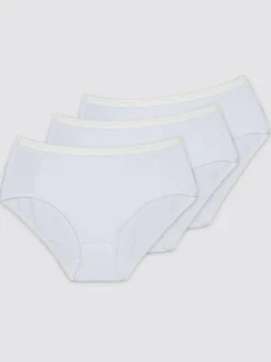 Outlet Lot de 2 culottes midi + 1 gratuite bio Culotte, Slip, Shorty