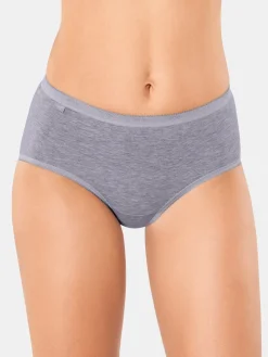 Outlet Lot de 3 culottes midi Basic + Culotte, Slip, Shorty