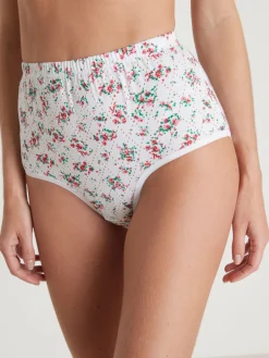 Best Lot de 4 culottes montantes fantaisie Culotte, Slip, Shorty