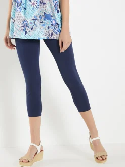 Sale Lot de 2 leggings courts Femme Pantalon