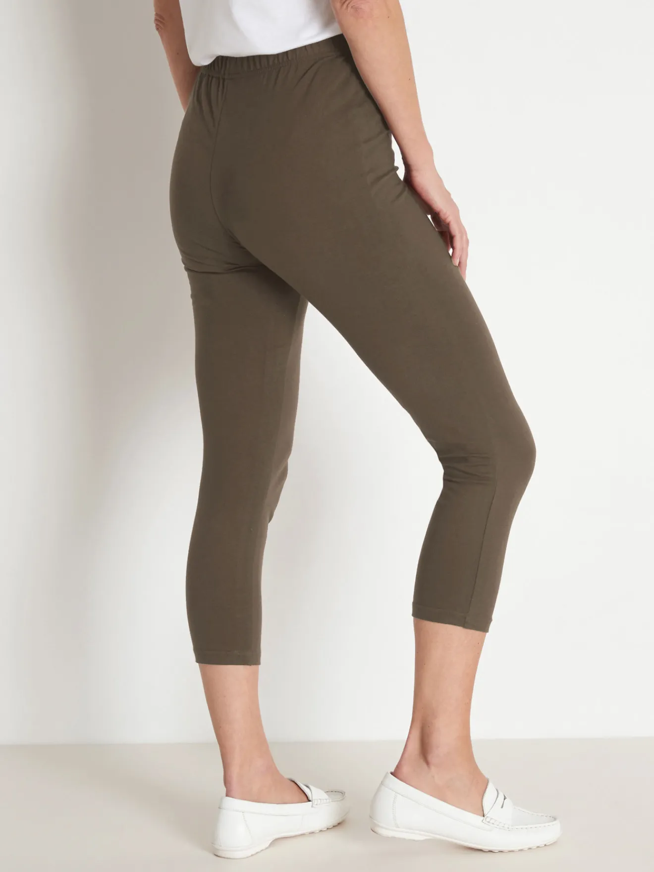 Outlet Lot de 2 leggings courts Femme Pantalon