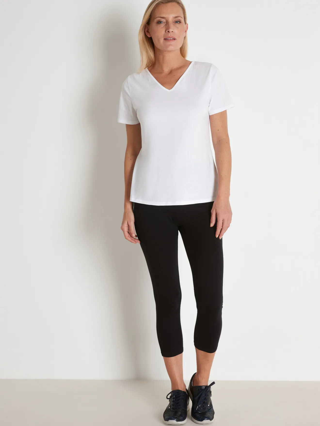 Discount Lot de 2 leggings courts Femme Pantalon