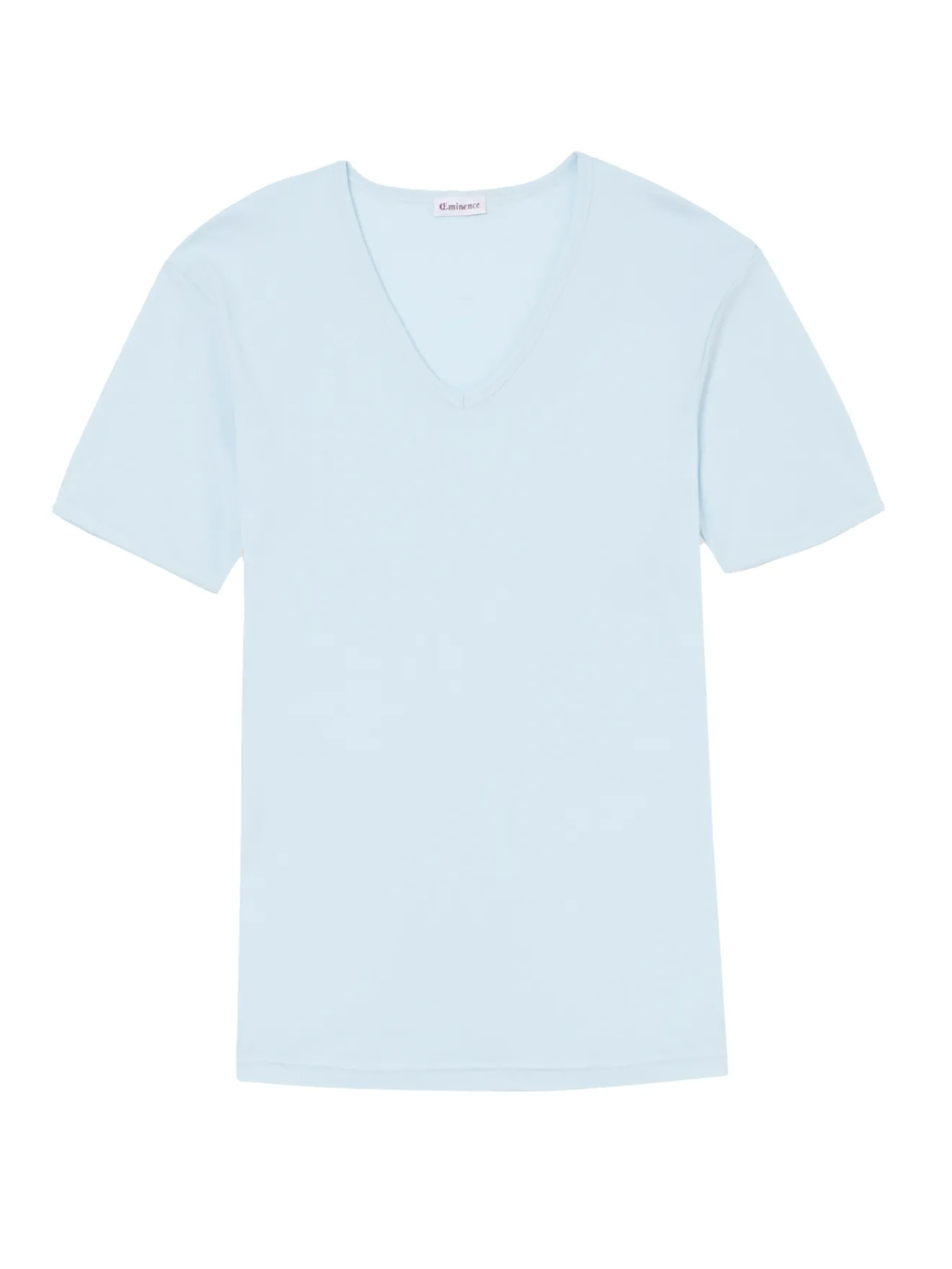 Lot de 2 maillots col V manches courtes Homme Maillot De Corps