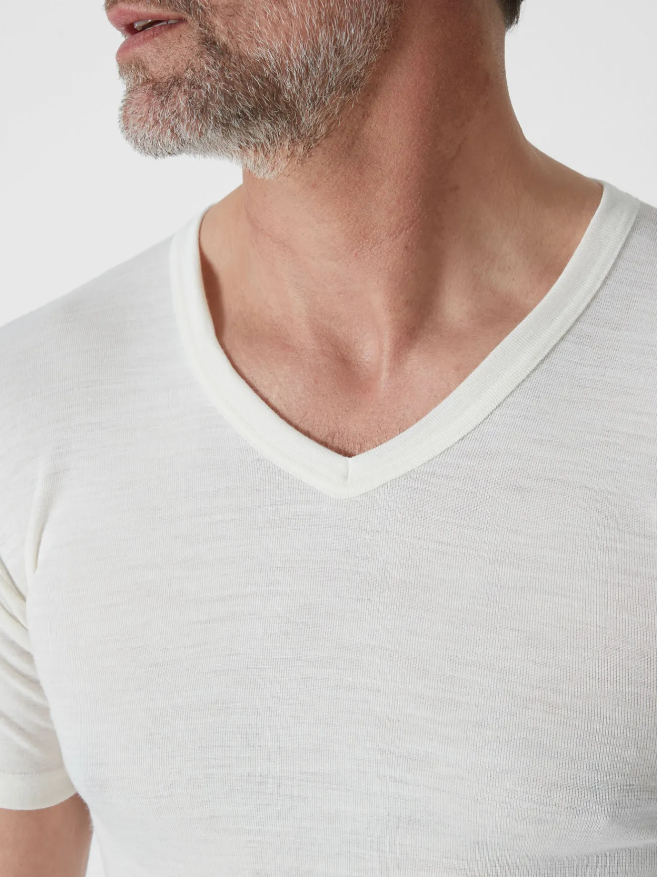 Best Lot de 2 maillots de corps V coton/laine Homme Maillot De Corps