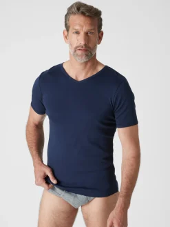 Lot de 3 maillots de corps col V Homme Maillot De Corps