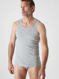 Outlet Lot de 3 maillots de corps débardeur Homme Maillot De Corps