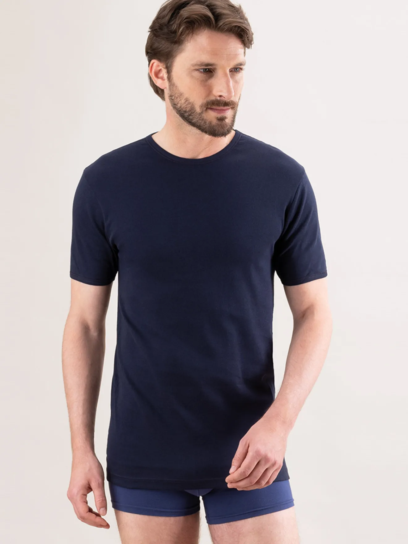 Sale Lot de 2 maillots de corps col rond Homme Maillot De Corps