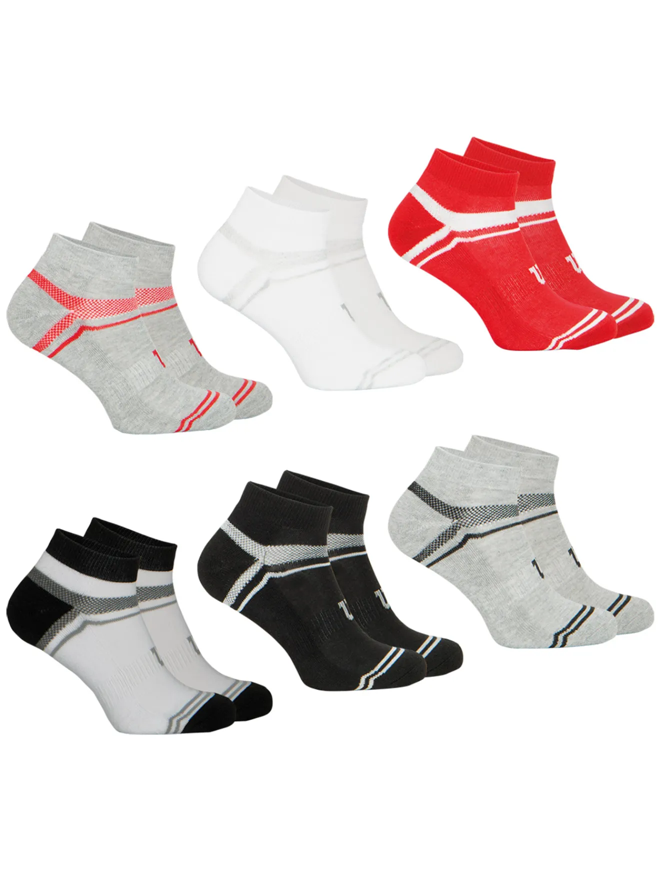 Discount Lot de 6 paire de socquettes Homme Chaussettes