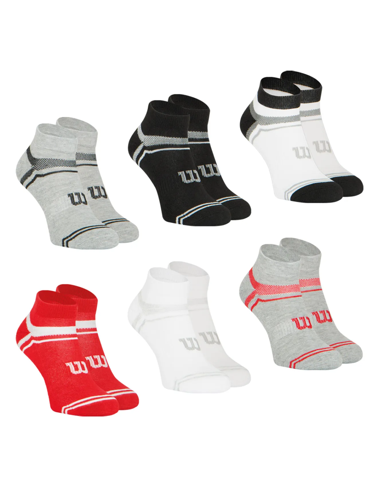 Discount Lot de 6 paire de socquettes Homme Chaussettes