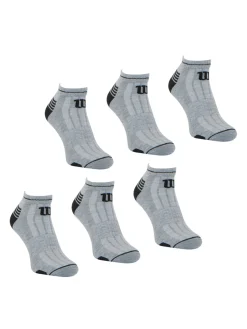 Outlet Lot de 6 paires de chaussettes basses Homme Chaussettes