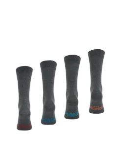 Clearance Lot de 4 paires de chaussettes hautes Homme Chaussettes