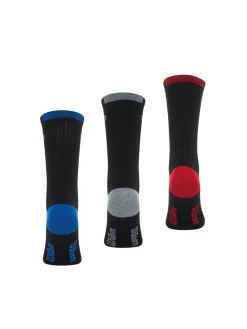 Sale Lot de 3 paires de chaussettes Crew Homme Chaussettes