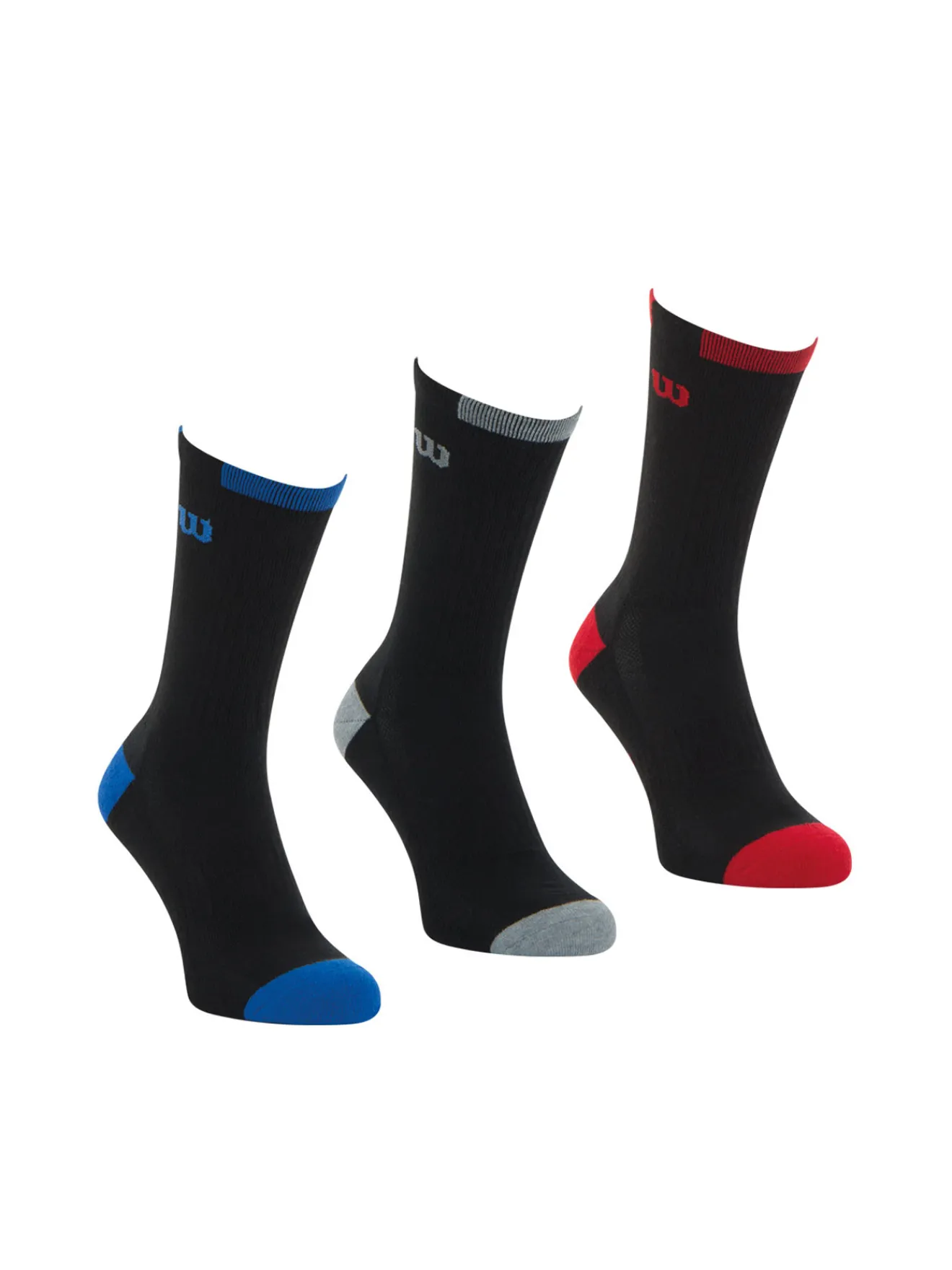 Sale Lot de 3 paires de chaussettes Crew Homme Chaussettes