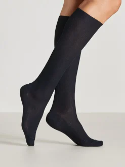 Sale Lot de 2 paires de mi-bas 79% coton Bas, Mi Bas, Collants