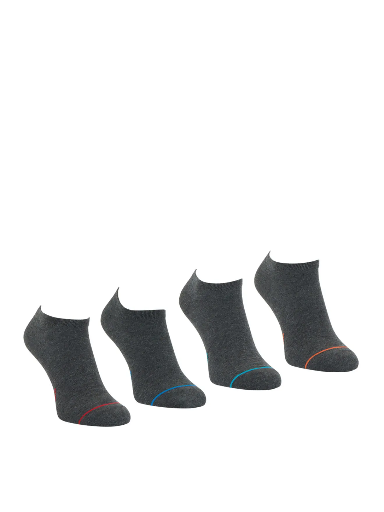 Best Lot de 4 paires de socquettes low cut Homme Chaussettes